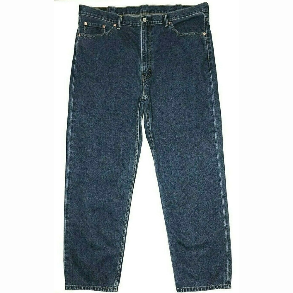 Levi's 42x32 550 Relaxed Fit Medium Wash Jeans GUC